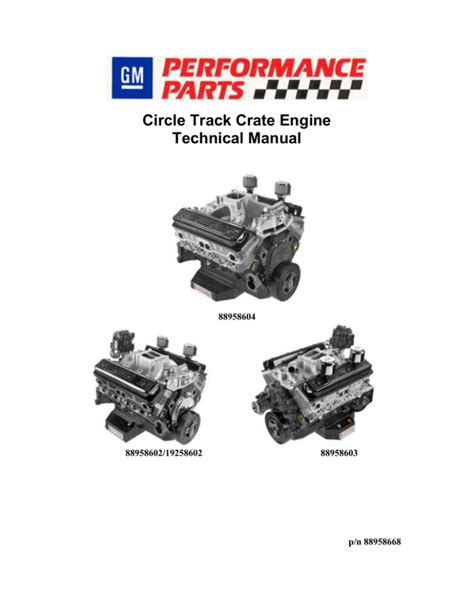 circle track crate engine technical manual stafford motor Ebook Doc